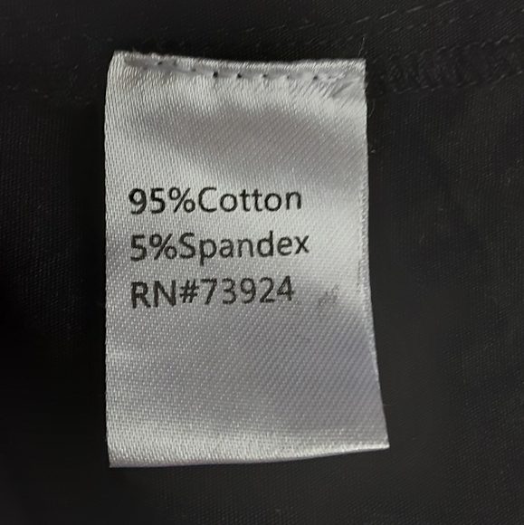 Ming Wang Black Sleeveless Zip Front Cotton Blend Top - Picture 6 of 7